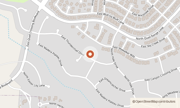 Map showing 1875 N. Banneker Lane
